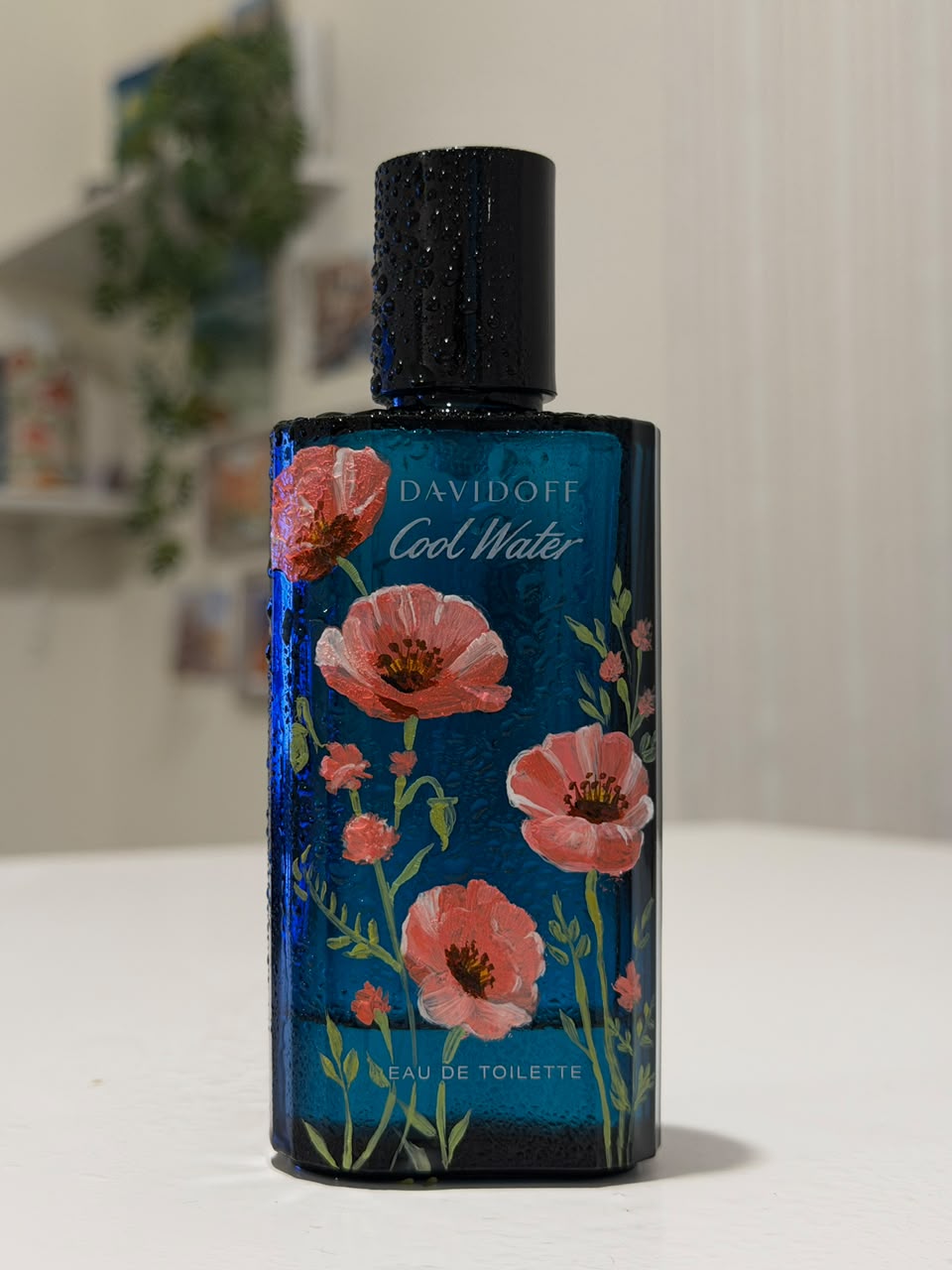 Hand-painted bottle